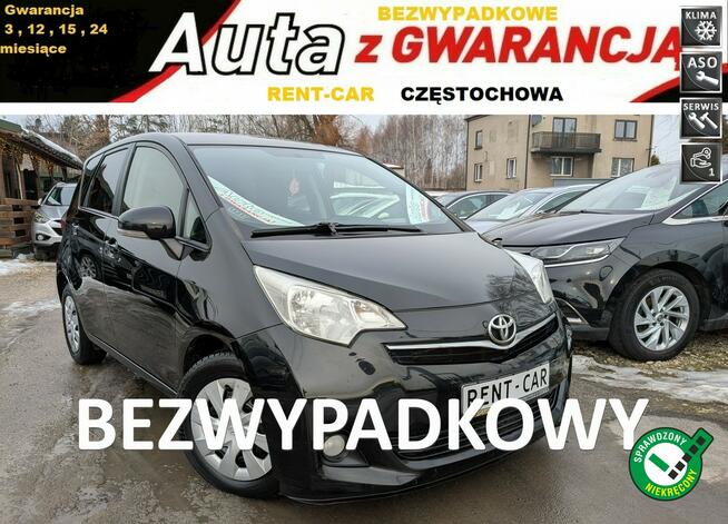 Toyota Verso S 1.4D4D*90PS*OPŁACONY Bezwypadkowy Klimatyzacja Serwis VIP GWARANCJA24M