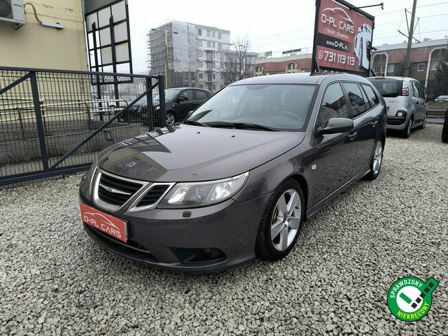 Saab 9-3 2.0 T|150 KM|Czujniki parkowania|Tempomat|Grzane fotele|Hak