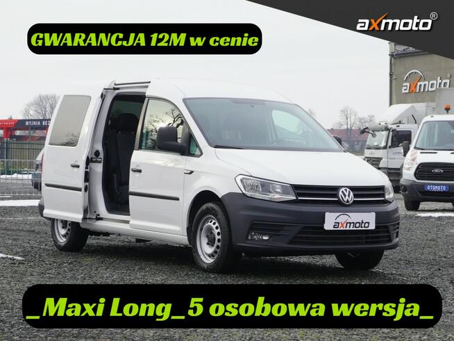 Volkswagen Caddy Long Maxi  5 Osobowy Klima  Webasto