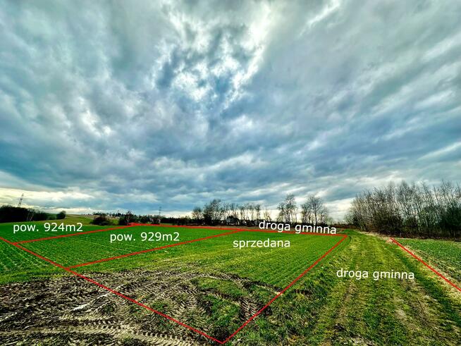 Działka budowlana Facimiech gm. Skawina