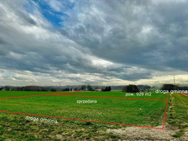 Działka budowlana Facimiech gm. Skawina