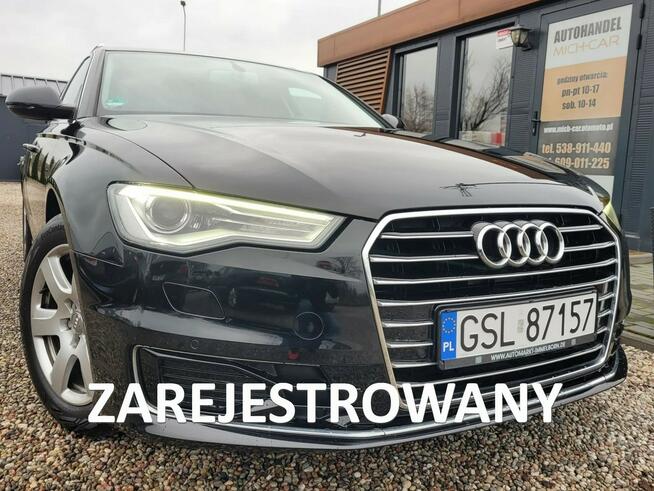 Audi A6 2.0 TDI**190KM**ŚLICZNA**Zarejestrowana**LED**Navi**El.Klapa**Webasto*