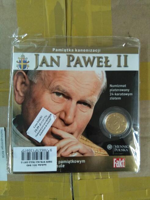 Mennica Polska pamiątka kanonizacji