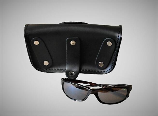 Saszetka skórzana na okulary