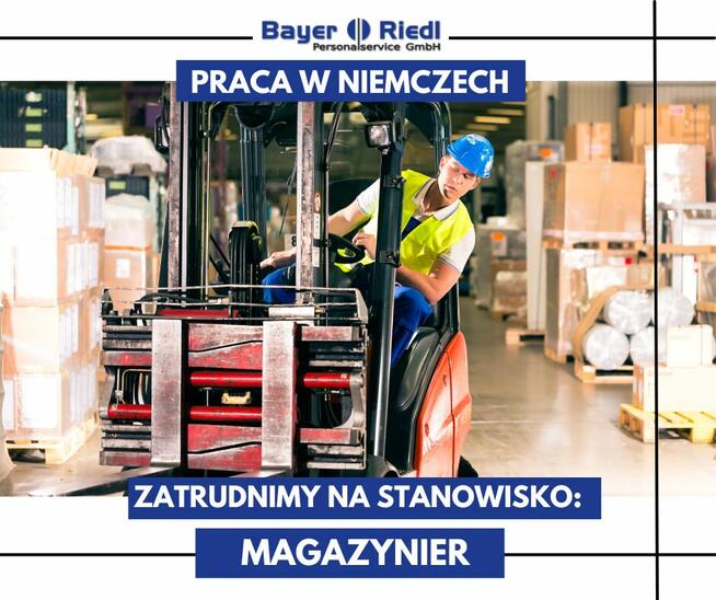 Operator Wózka Widłowego/Magaz - Praca w Niemczech / Bawaria