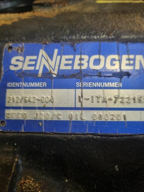 Most napędowy do Sennebogen 305