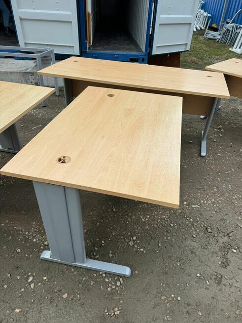 Biurko buk 160x80 blenda na nogi biurka stoły do biur domu