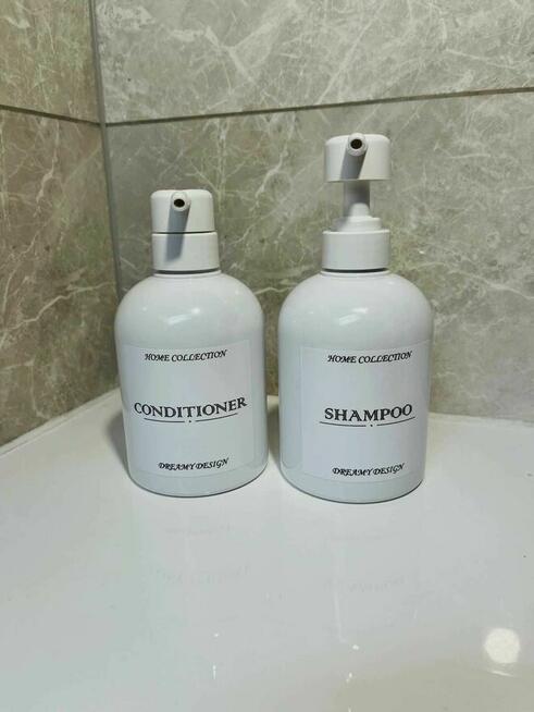 Butelka plastikowa z pompką na ŻEL DO MYCIA TWARZY 500ml