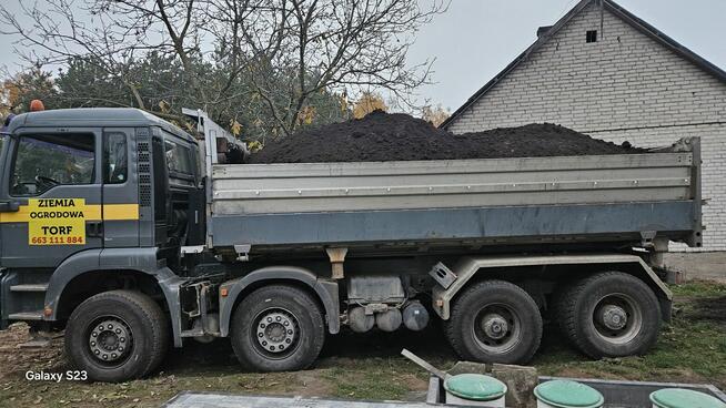 Ziemia ogrodowa i czarnoziem przesiany