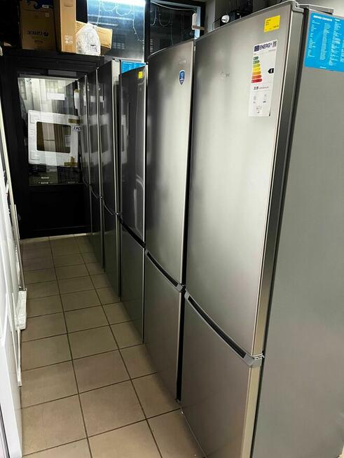 Lodówka wolnostojąca SHARP w czarnym szkle NO Frost!!