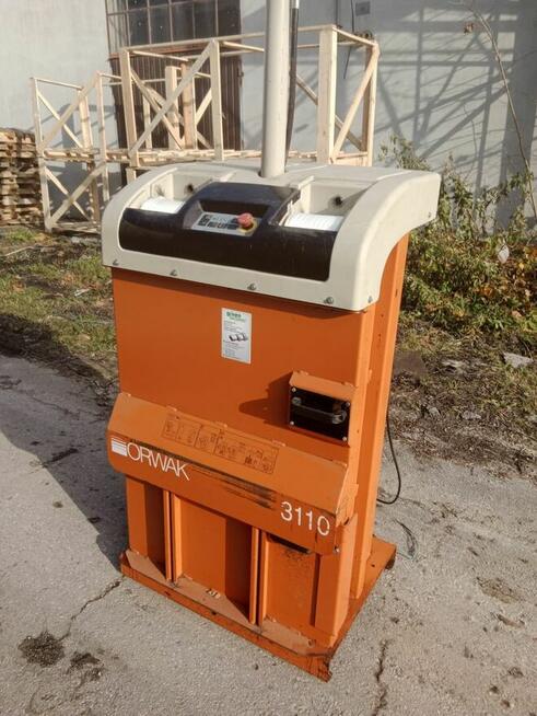 Belownica prasa do foli kartonow odpadów śmieci papieru