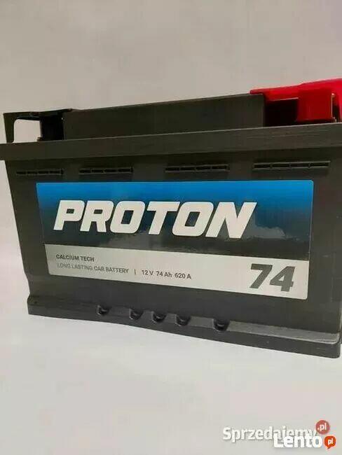 Akumulator 74Ah 620A EN PROTON PRAWY PLUS niski