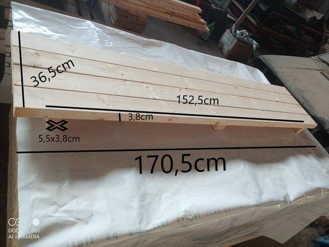 Podesty blaty rusztowania warszawskiego na ramę 158cm impr