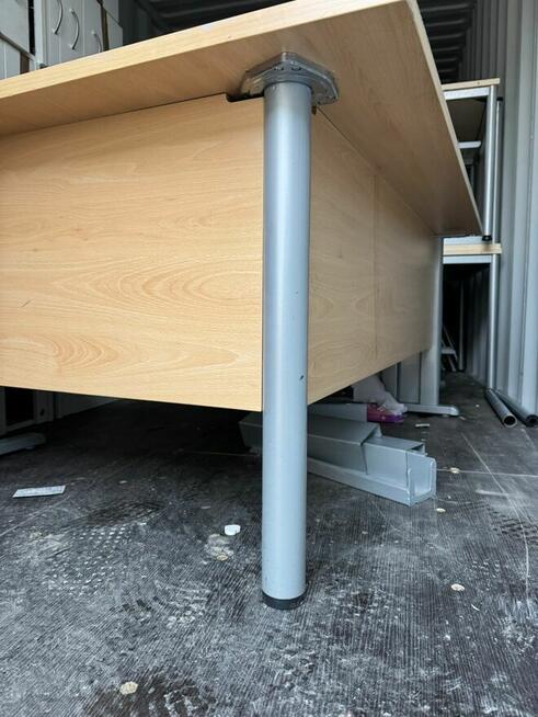 Biurko narożne 160x120 BUK blenda biurka narożne do biur