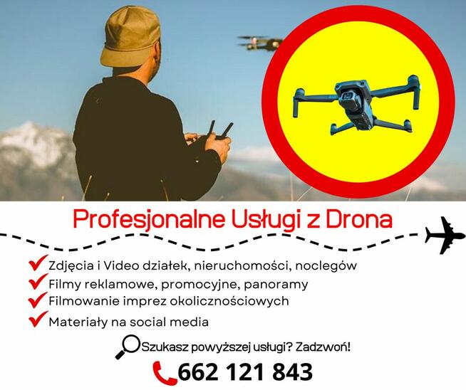 Usługi Dronem, Wideofilmowanie z drona, zdjęcia lotnicze