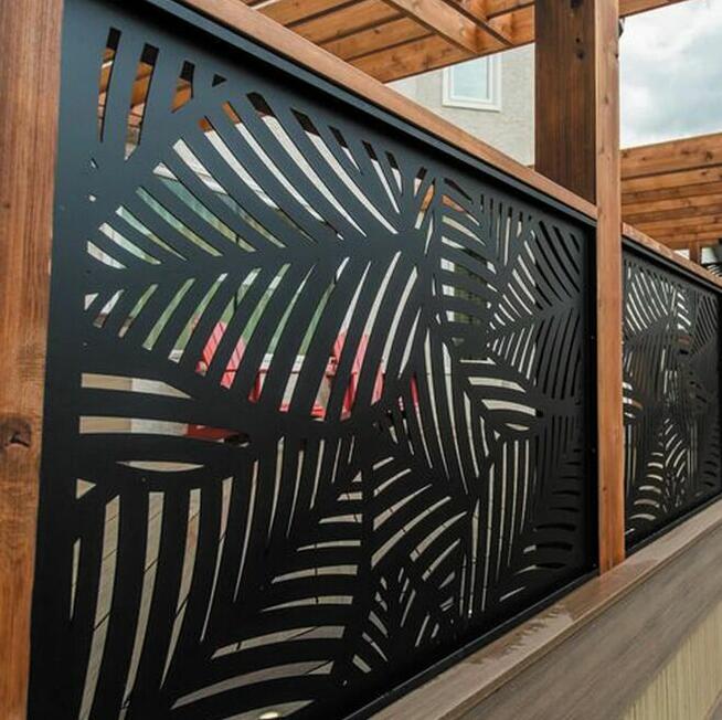 Przęsło ogrodzeniowe wycinane laserowo dowolny wymiar