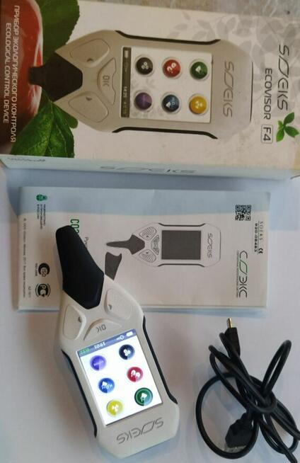 Soeks Ecovisor F4 - tester żywności, miernik EMF, miernik az