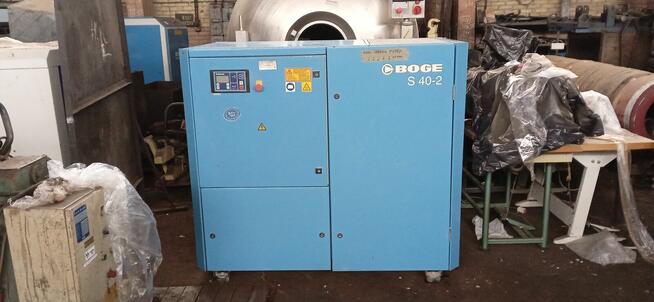 Sprężarka śrubowa BOGE S 40-8 bar,2007 rok,30 kW , 5,17m3/m