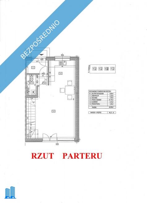 OSTATNI SEGMENT 84 m2 - USTANÓW, ul.Polna