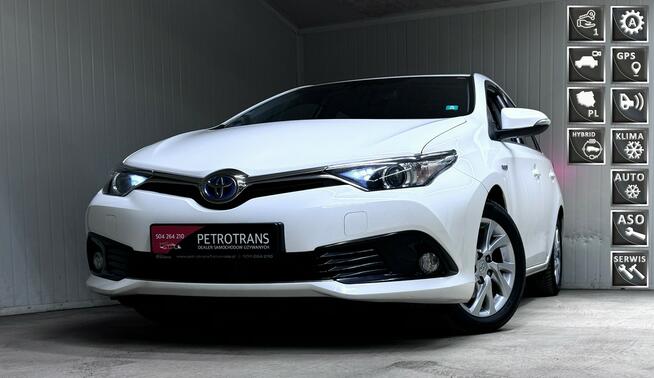 Toyota Auris 1.8 HYBRID LIFT Led Nawigacja Kamera Klimatronik Tempomat Alufelgi