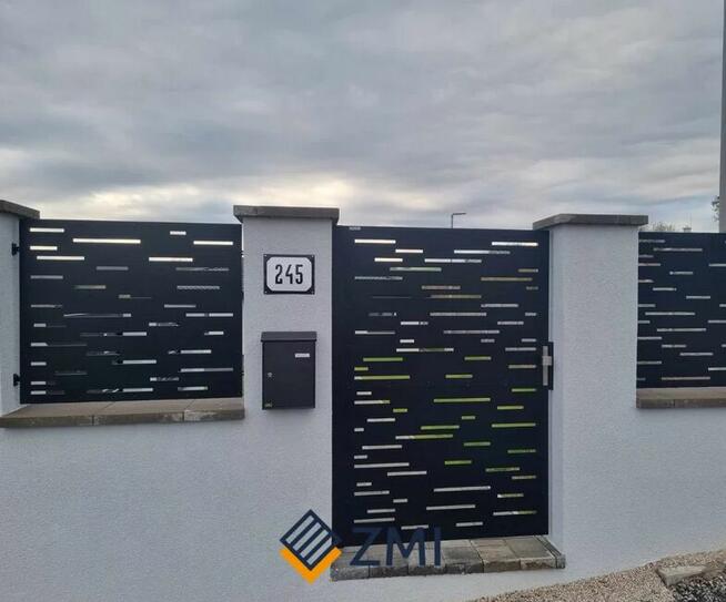 Przęsło ogrodzeniowe wycinane laserowo dowolny wymiar