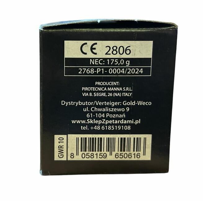 RACE PISTOLETOWE HUK Z BŁYSKIEM WARKOCZEM Crazy Robot TRZY E