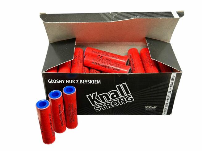RACE PISTOLETOWE HUKOWE KNALLPATRONEN STRONG GWR02 Z BŁYSKIE