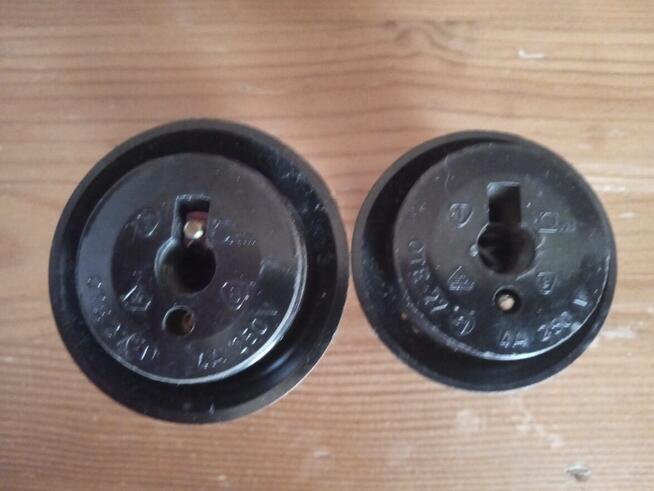 Bakelitowa oprawki na żarówki E27