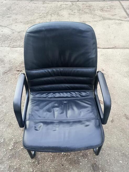 Fotel krzesło konferencyjne skórzane fotele krzesła