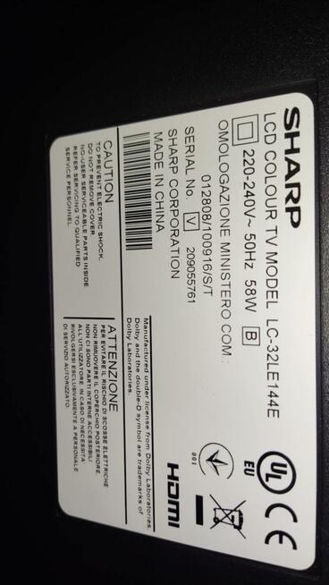 TELEWIZOR SHARP LC-32c