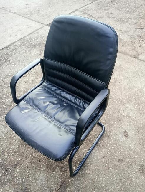 Fotel krzesło konferencyjne skórzane fotele krzesła