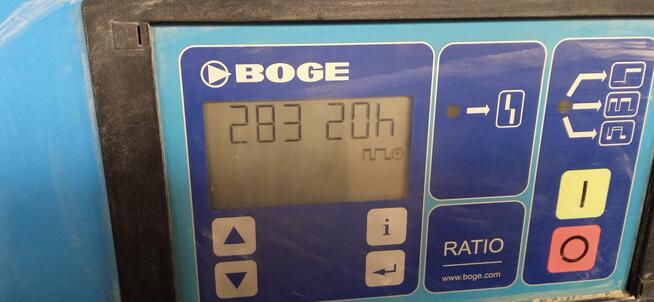 Sprężarka śrubowa BOGE S 40-8 bar,2007 rok,30 kW , 5,17m3/m