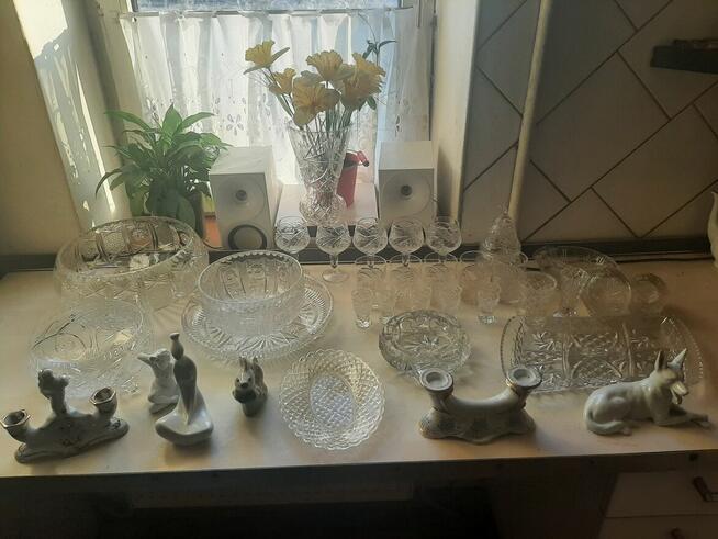 Sprzedam krysztaly I szklo ozdobne.