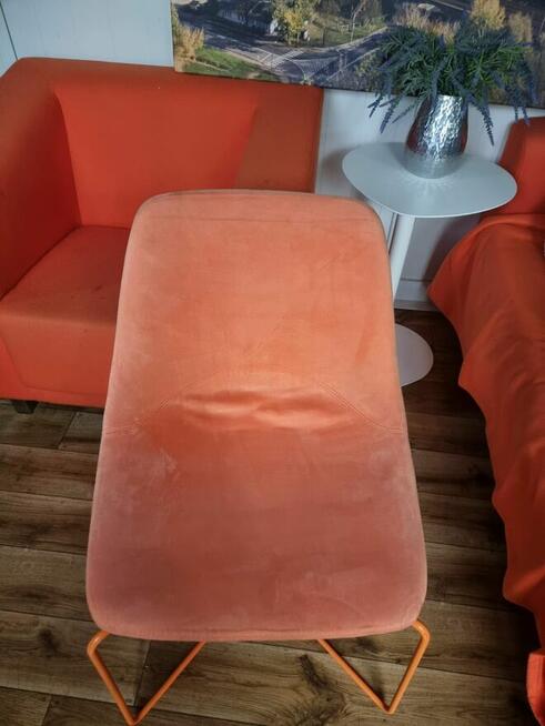 Krzesło konferencyjne MISHELL NOTI pomarańczowe krzesła