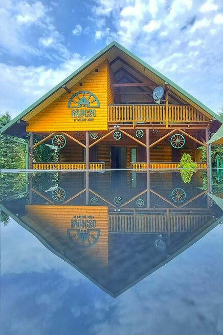 Domek w Bieszczadach nad rzeką! Darmowa Sauna i Jacuzzi!