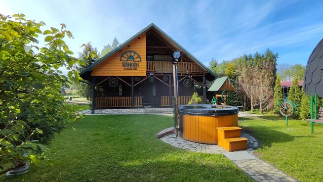 Duży domek nad rzeką w Bieszczadach w cenie Sauna i Jacuzzi
