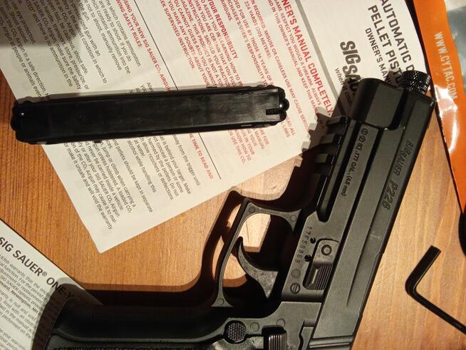 Sprzedam wiatrówkę sig sauer p226 bez pozwolenia