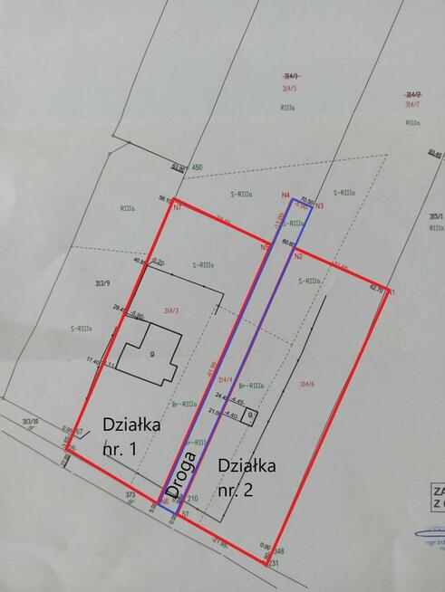 Atrakcyjna działka budowlana - Zagaje 25 km od Krakowa