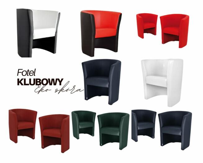Stylowy Fotel Tapicerowany Klubowy Monaco - Salon i Producen