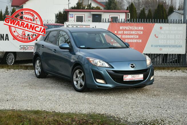 Mazda 3 1.6 BENZYNA 105KM 2011r. SALON Climatronic TEMPOMAT Isofix Alufelgi