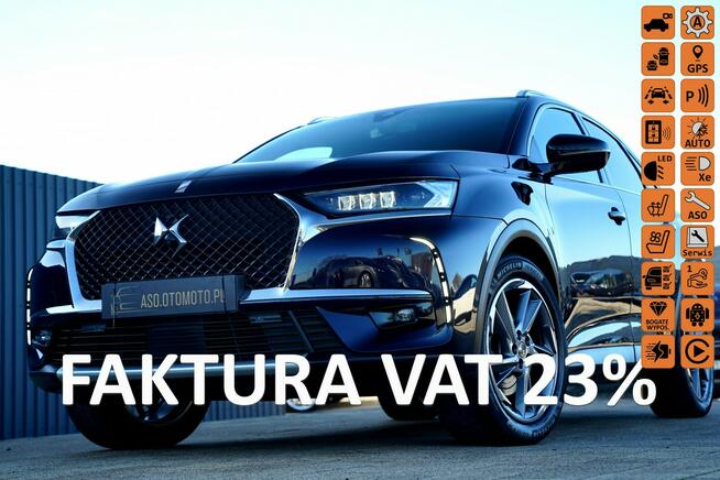 DS Automobiles DS 7 Crossback OPERA masaze FUL LED skóra kamery EL.KLAPA nawi ACC 4X4 wentylacja max