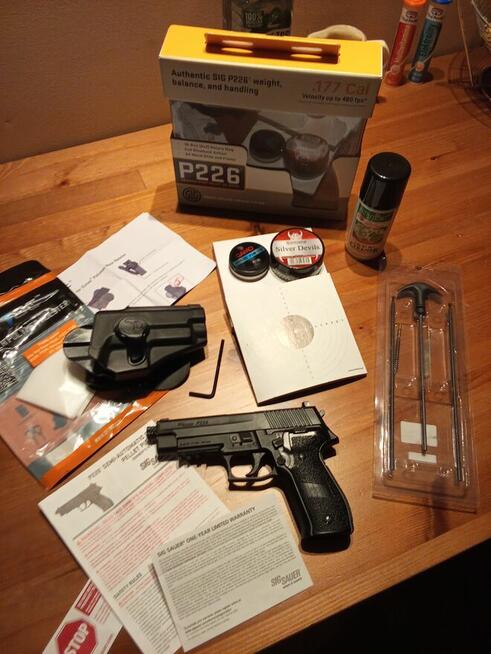 Sprzedam wiatrówkę sig sauer p226 bez pozwolenia