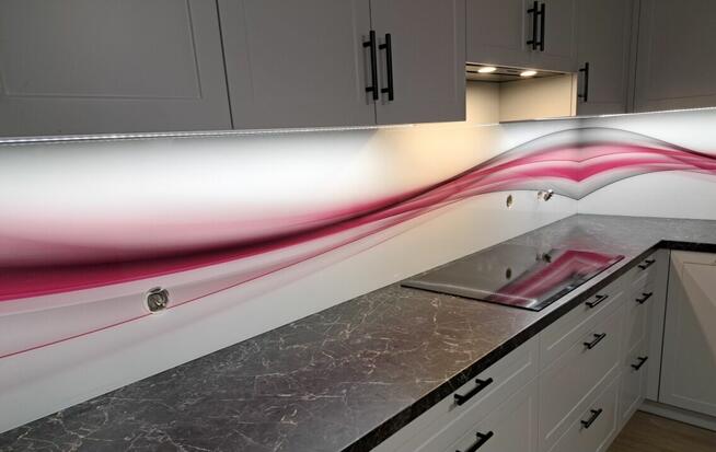 Panele szklane z nadrukiem