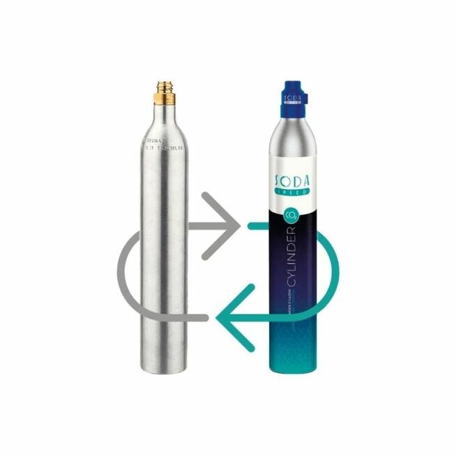 Wymiana butli CO2 saturator Soda Philips Dafi Brita Poznań
