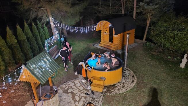 Duży domek nad rzeką w Bieszczadach w cenie Sauna i Jacuzzi