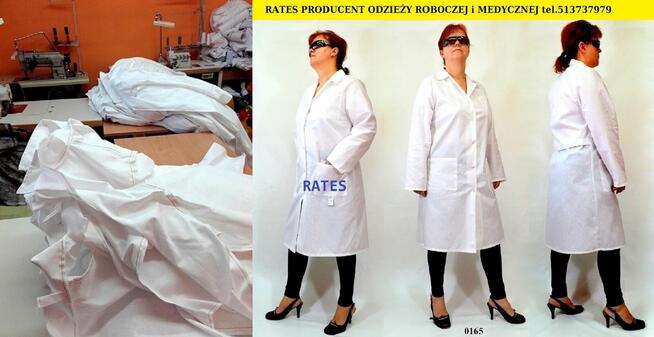 Odzież Robocza Fartuchy Firmy Rates.pl dostawa Łomianki