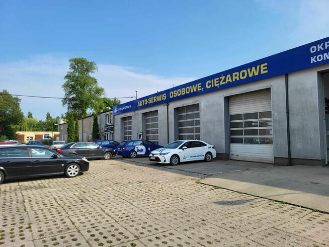 Hala, warsztat na samochody ciężarowe, osobowe pow. 670m2