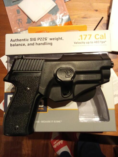 Sprzedam wiatrówkę sig sauer p226 bez pozwolenia