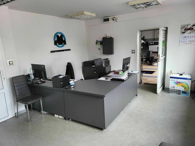 Hala, warsztat na samochody ciężarowe, osobowe pow. 670m2