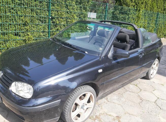Czarny VW Golf IV cabrio 1,8 gaz LPG 1998 możliwość zamiany